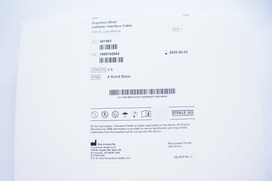 Innovative 401983 Supreme Cath. Interface Cable 5Ft. (x)